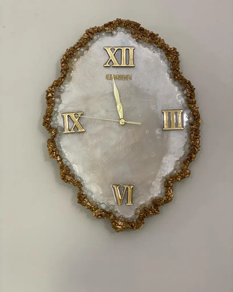 Resin Wall Clock